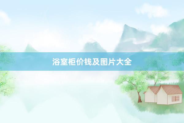 浴室柜价钱及图片大全